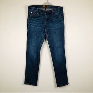 Kut from the Kloth low-mid rise blue jeans
